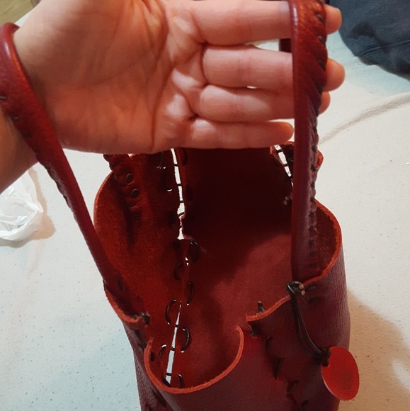 Il Graffio Venezia small Handbag Purse Leather - Picture 5 of 5